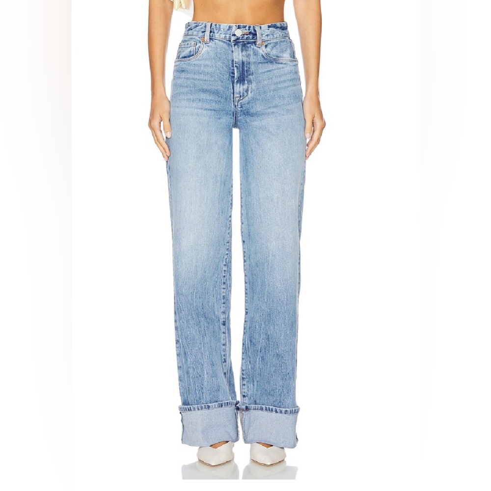 BlankNYC Wide Leg Jeans in Radio Star Revolve